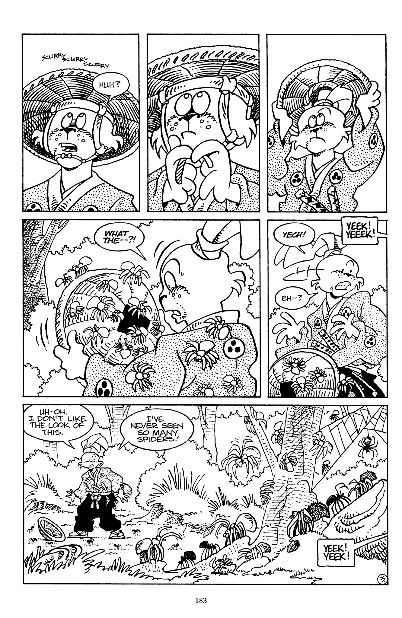 Read online The Usagi Yojimbo Saga comic -  Issue # TPB 3 - 181