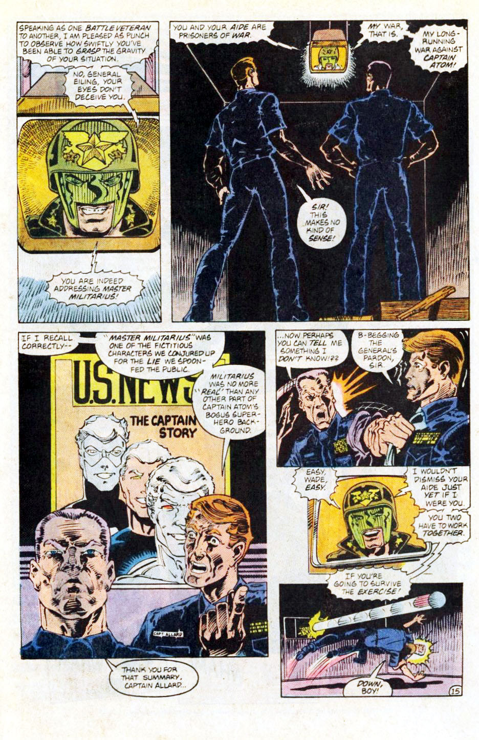 Read online Captain Atom (1987) comic -  Issue #18 - 16