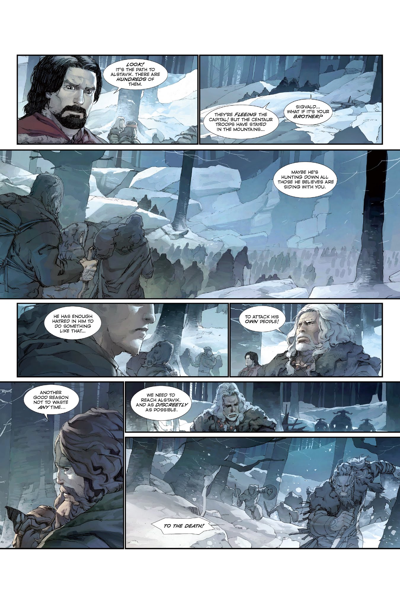 Read online Konungar: War of Crowns comic -  Issue #3 - 5