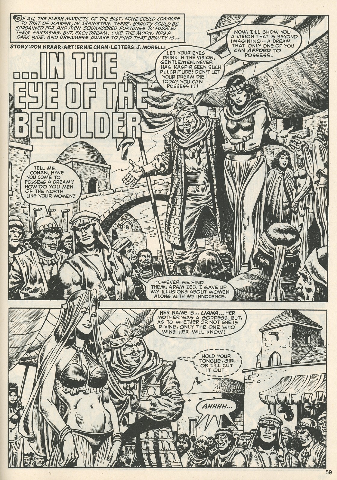 Read online The Savage Sword Of Conan comic -  Issue #111 - 62