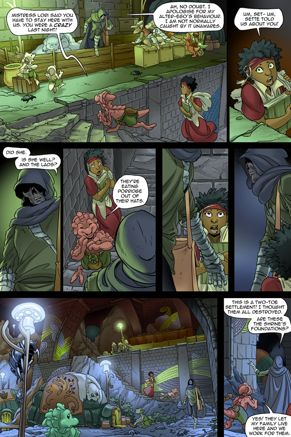 Read online Unsounded comic -  Issue #13 - 134