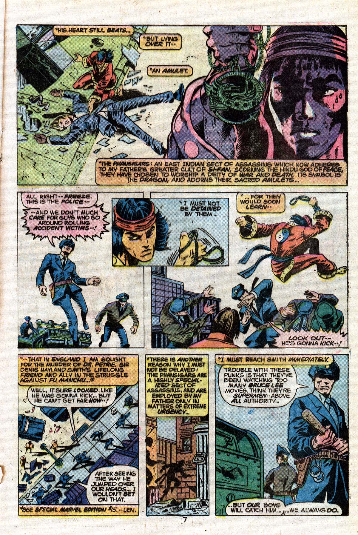 Read online Giant-Size Master of Kung Fu comic -  Issue #3 - 6