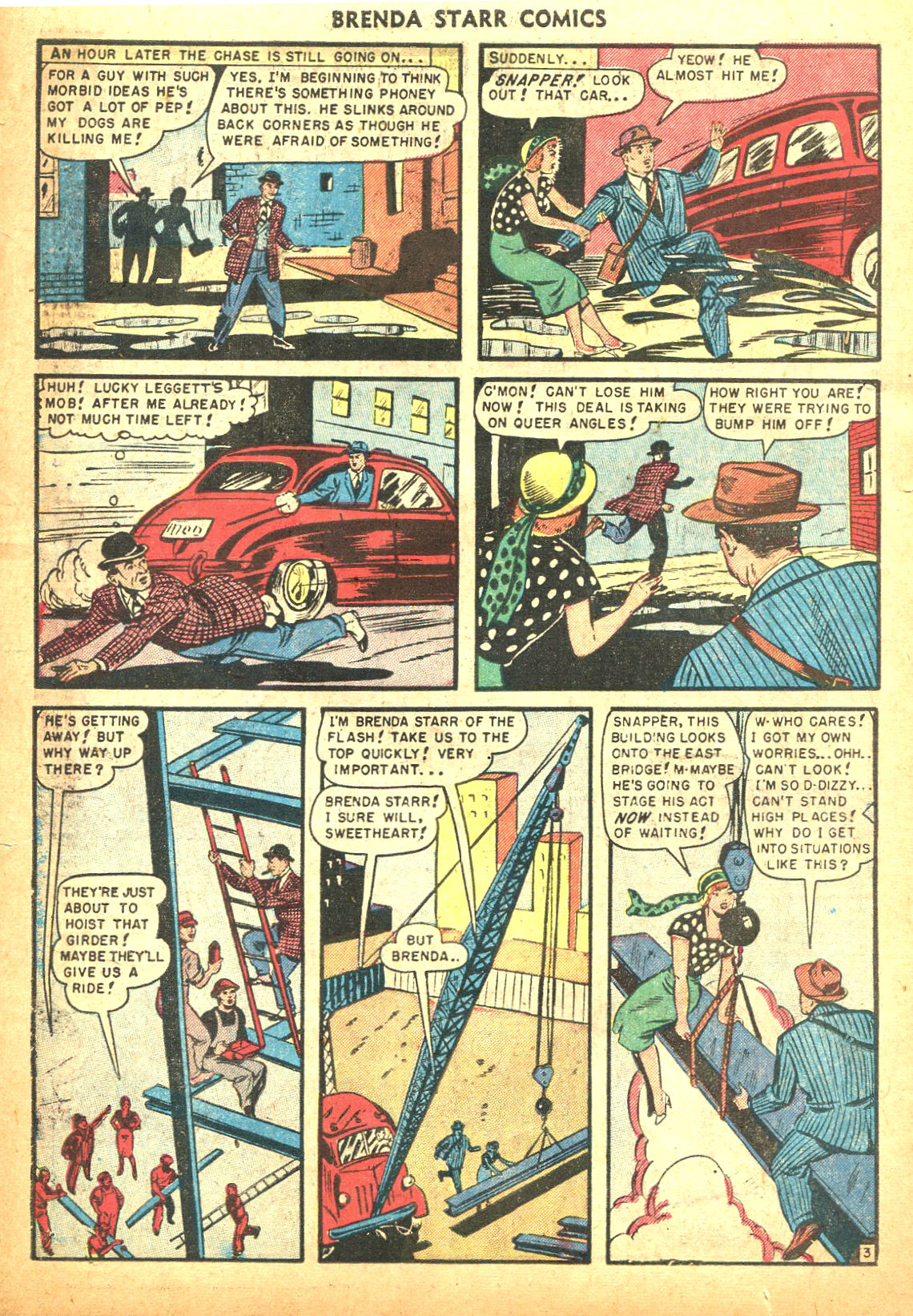 Read online Brenda Starr (1948) comic -  Issue #10 - 14