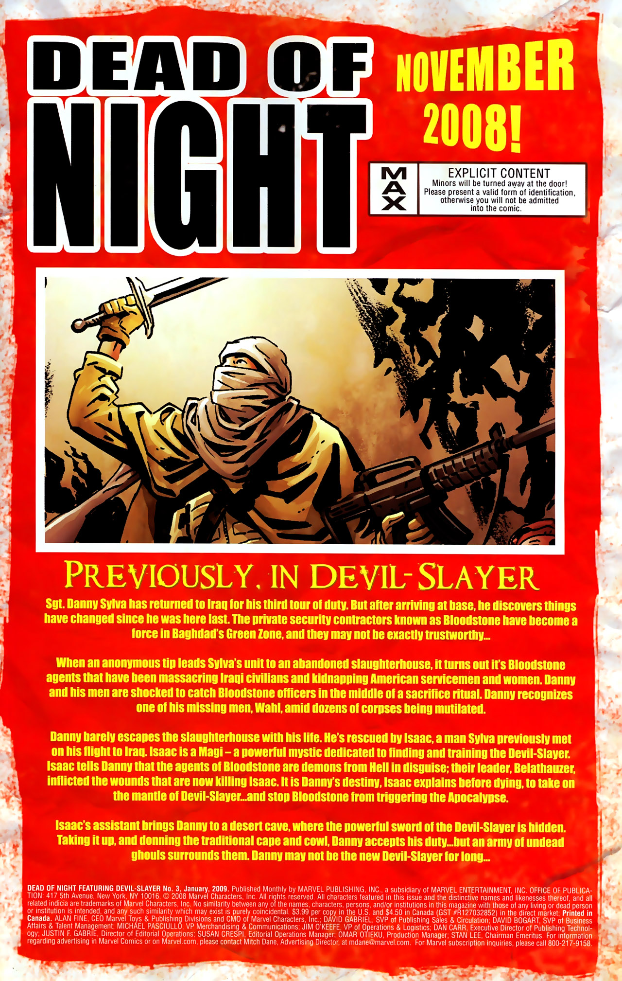 Read online Dead of Night Featuring Devil-Slayer comic -  Issue #3 - 2