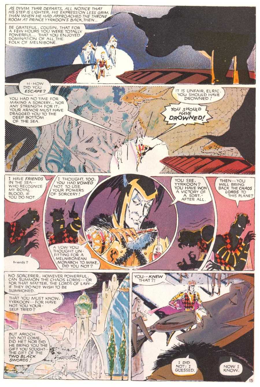 Read online Elric (1983) comic -  Issue #3 - 16