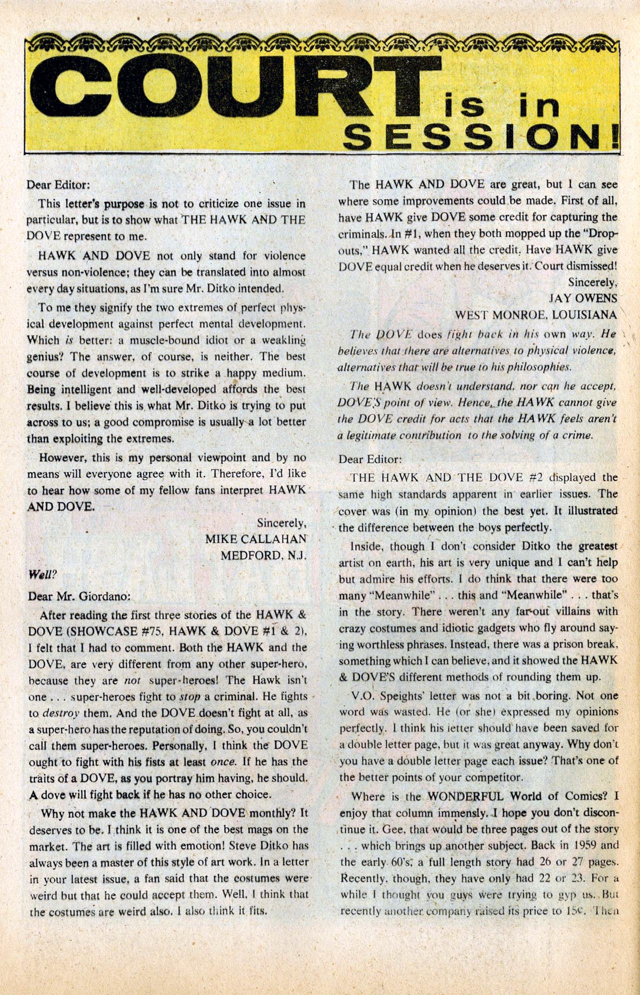 Read online The Hawk and the Dove comic -  Issue #4 - 32