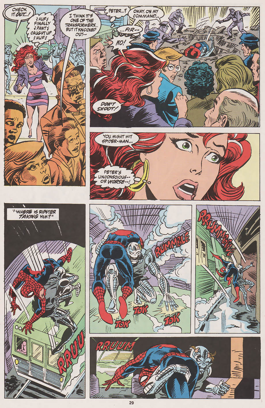 Read online Web of Spider-Man (1985) comic -  Issue #79 - 23