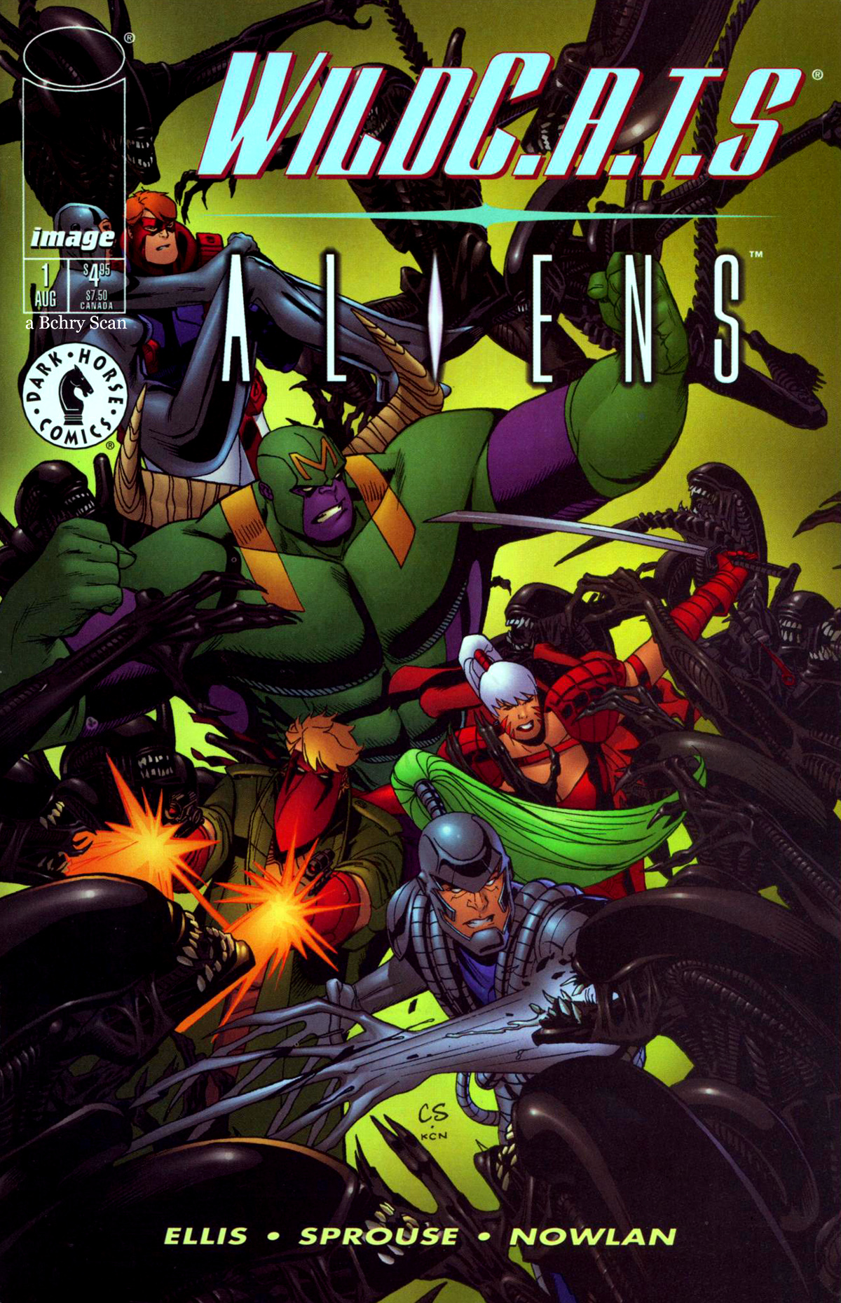 Read online WildC.A.T.s/Aliens comic -  Issue # Full - 1