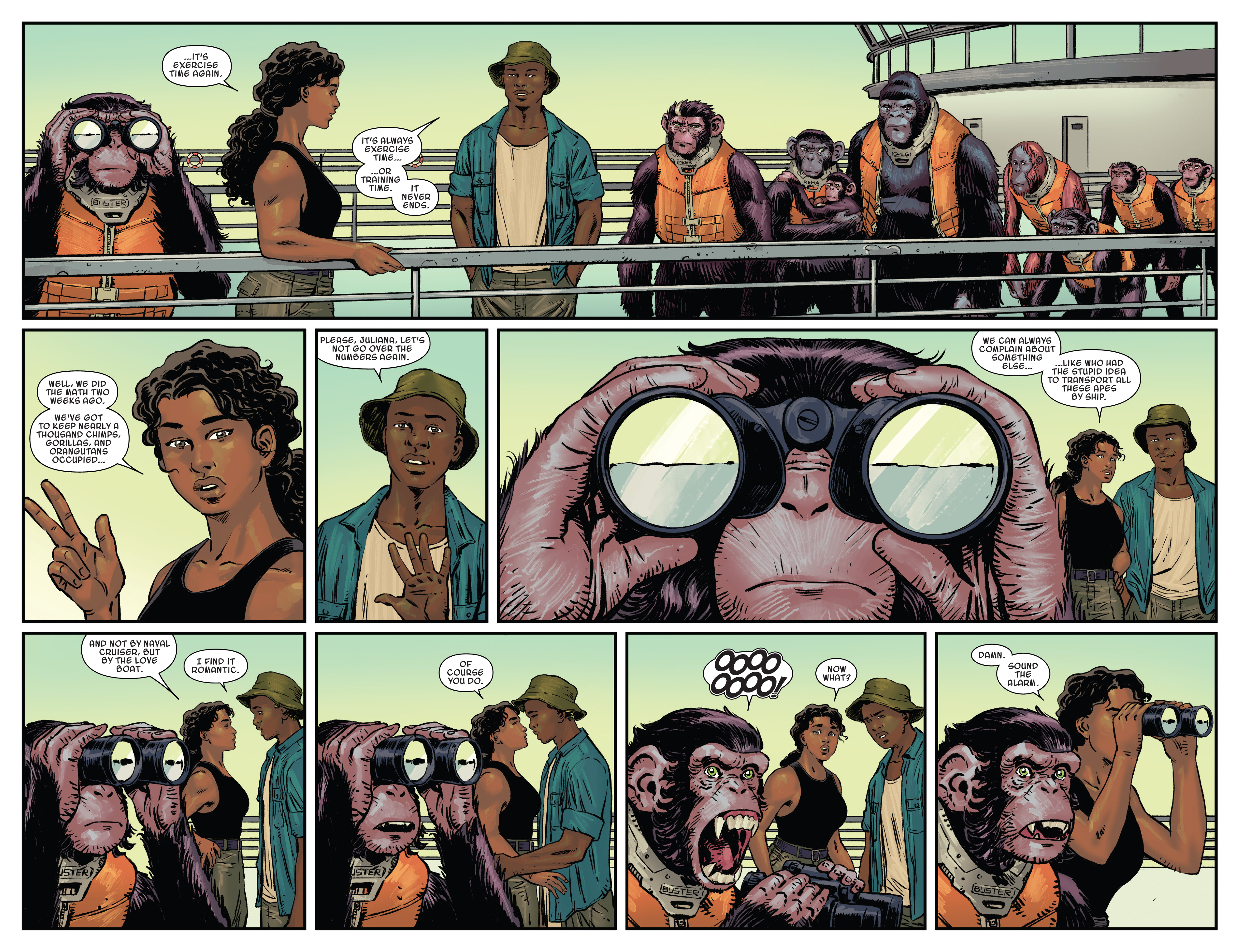 Read online Planet of the Apes (2023) comic -  Issue #3 - 11