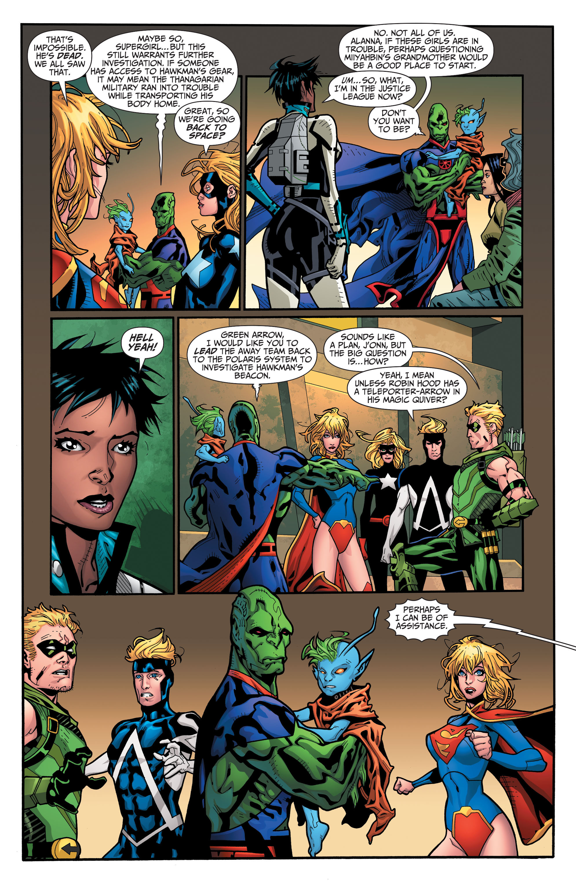 Read online Justice League United comic -  Issue #5 - 6