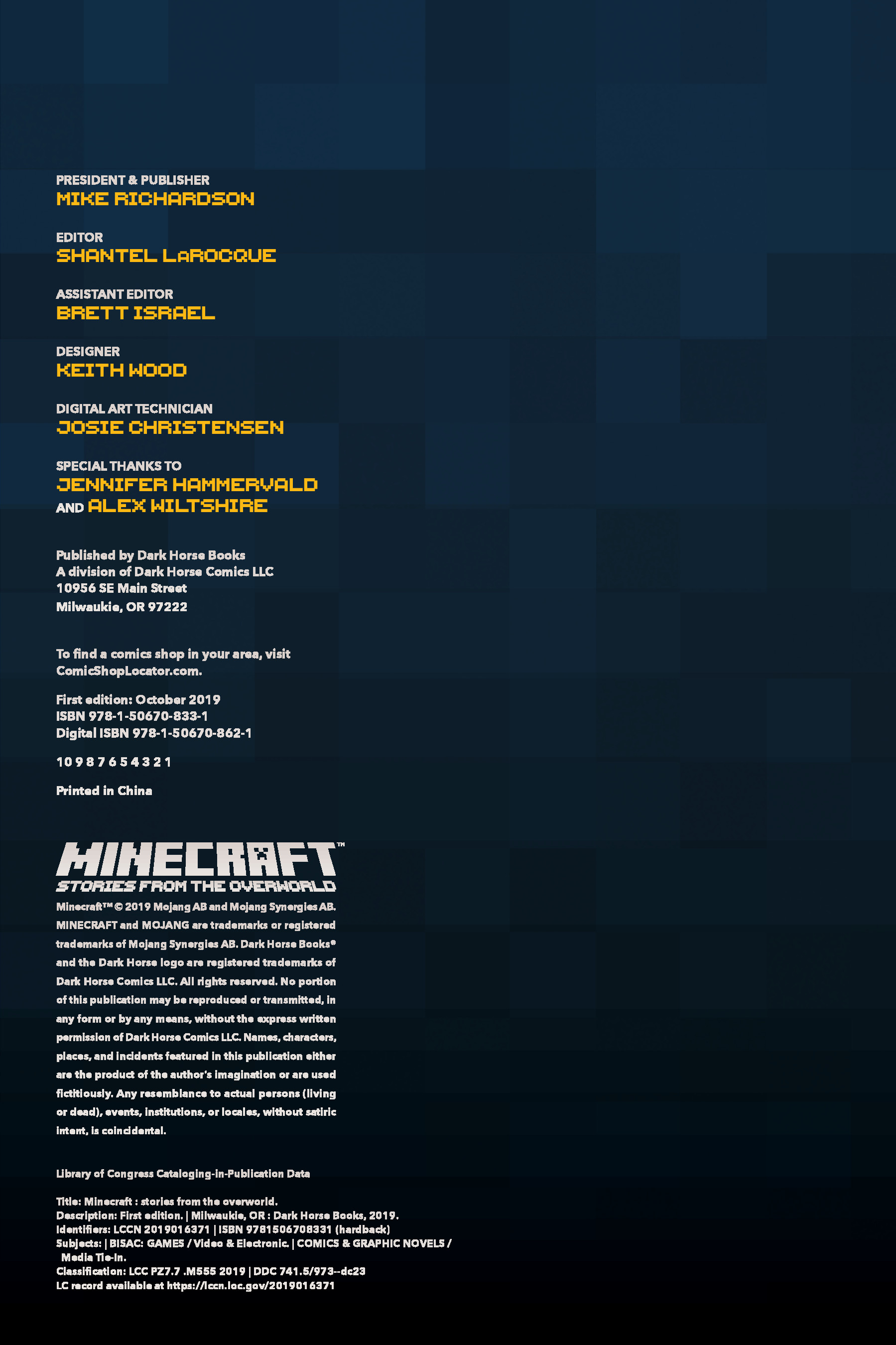 Read online Minecraft: Stories From the Overworld comic -  Issue # TPB - 6