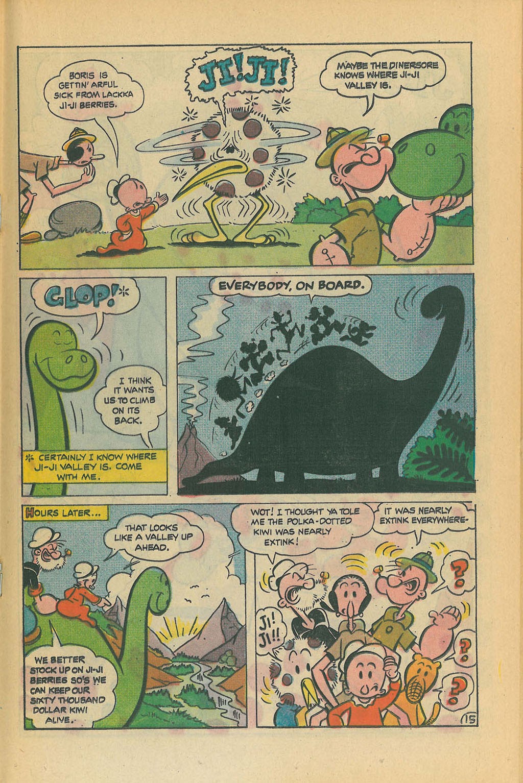 Read online Popeye (1948) comic -  Issue #123 - 19