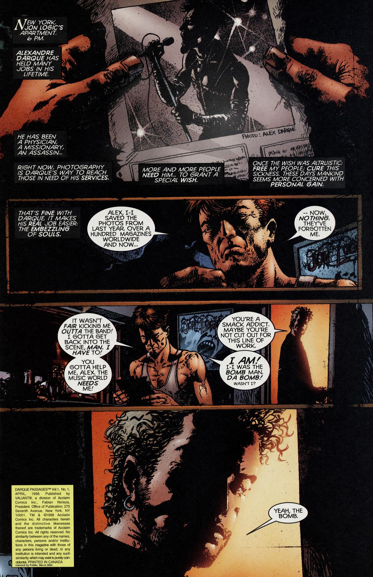 Read online Darque Passages (1998) comic -  Issue #1 - 2