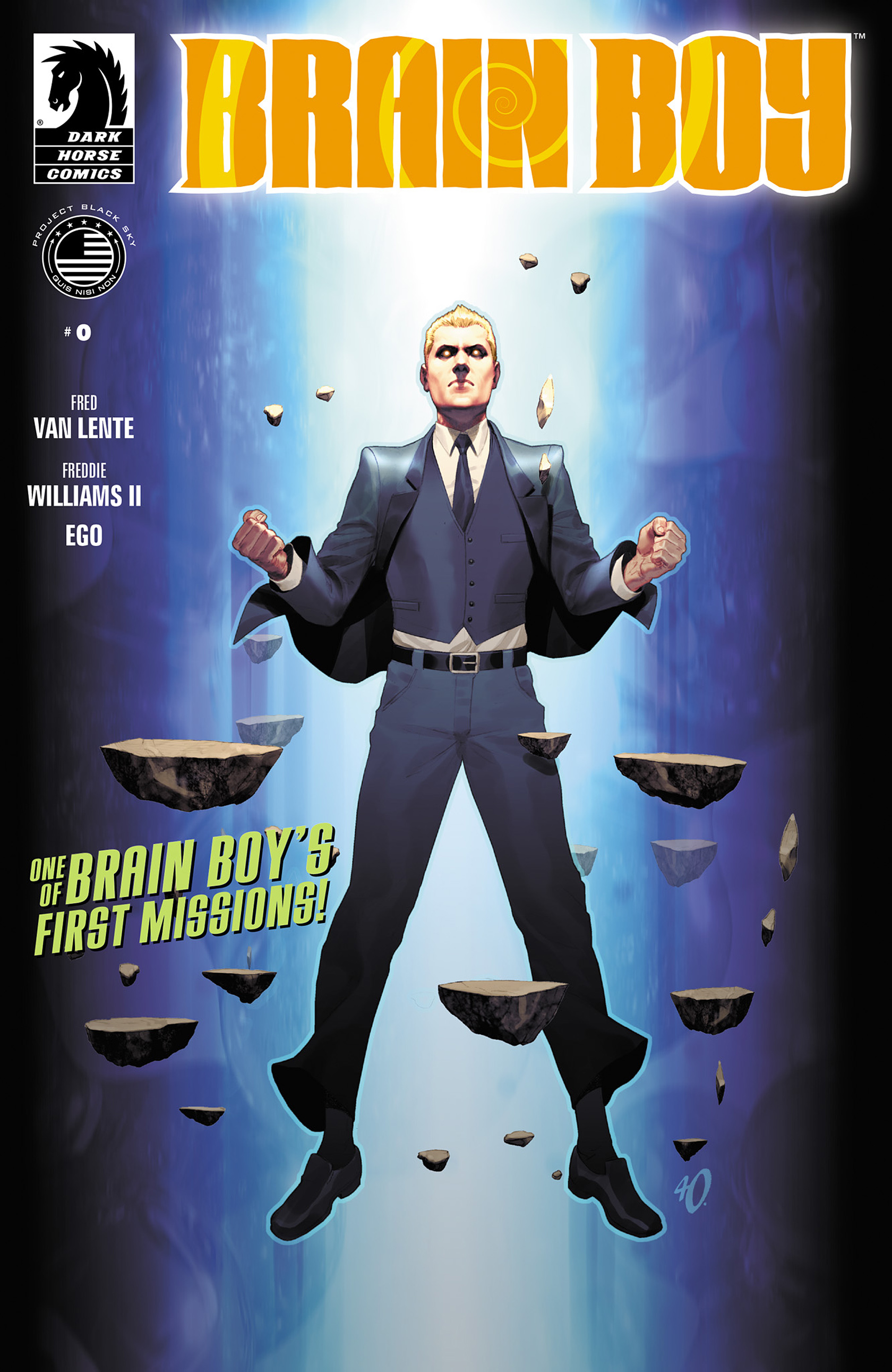 Read online Brain Boy comic -  Issue #0 - 1