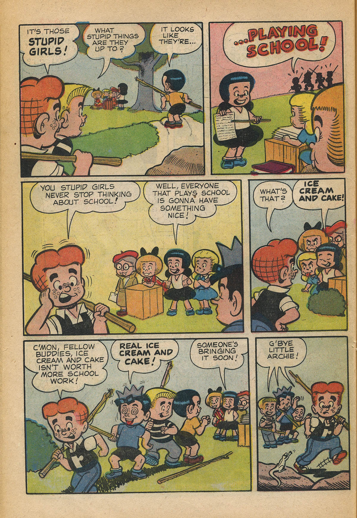 Read online Little Archie (1956) comic -  Issue #12 - 34