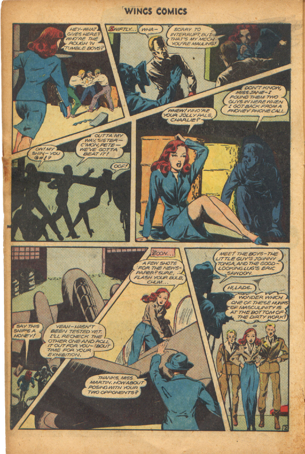 Read online Wings Comics comic -  Issue #70 - 14