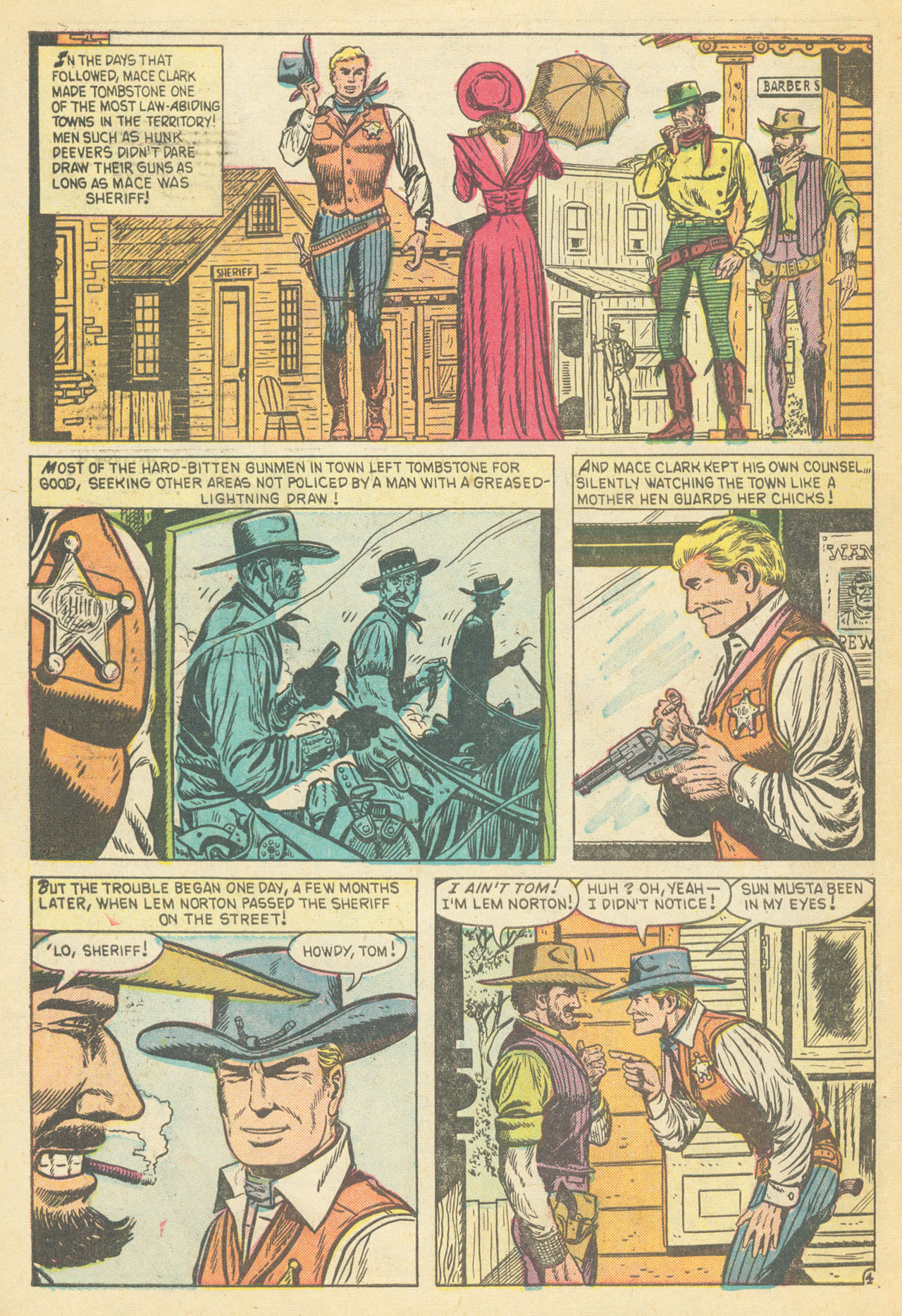 Read online Western Outlaws (1954) comic -  Issue #14 - 6