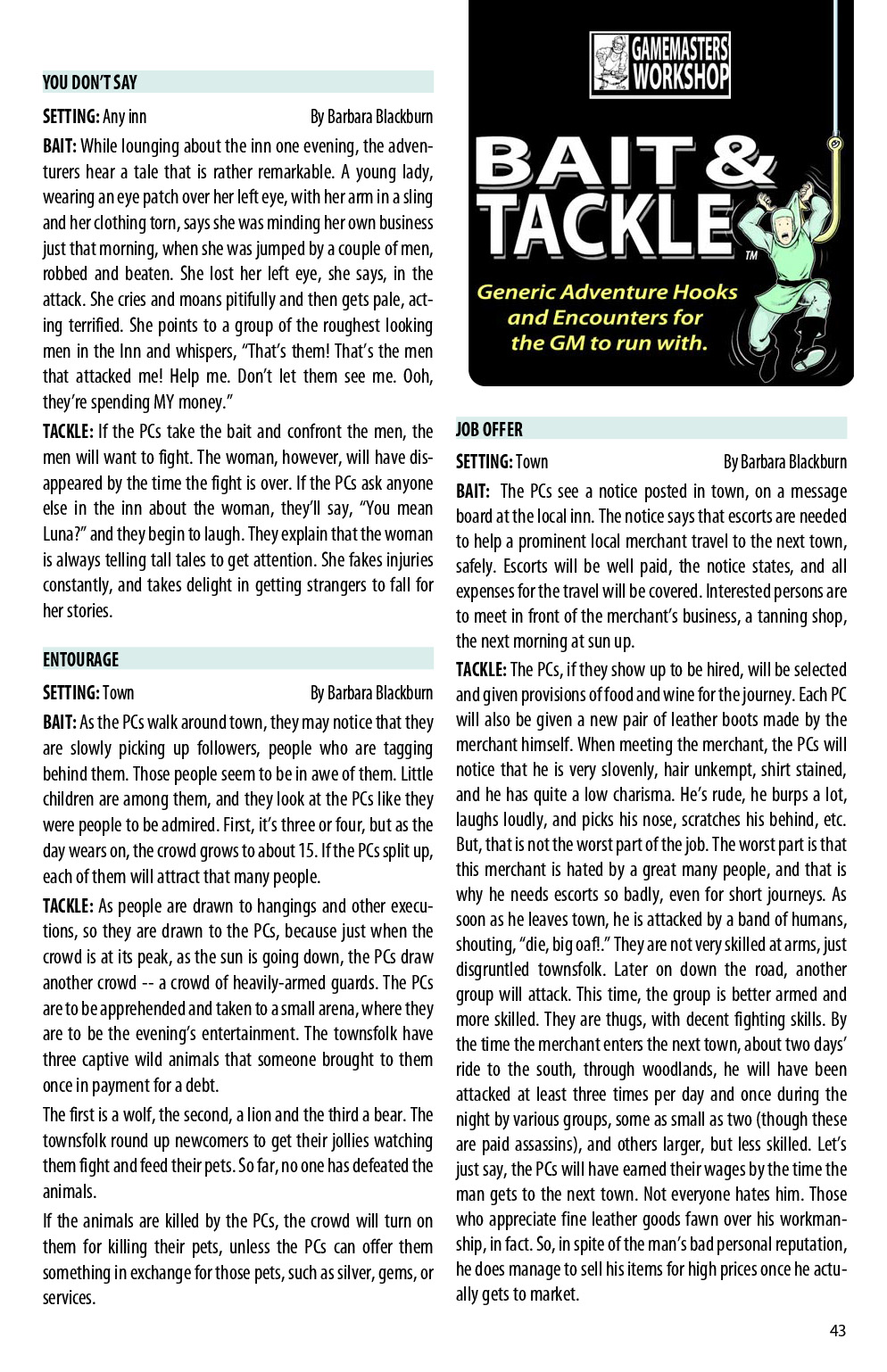 Read online Knights of the Dinner Table comic -  Issue #194 - 45