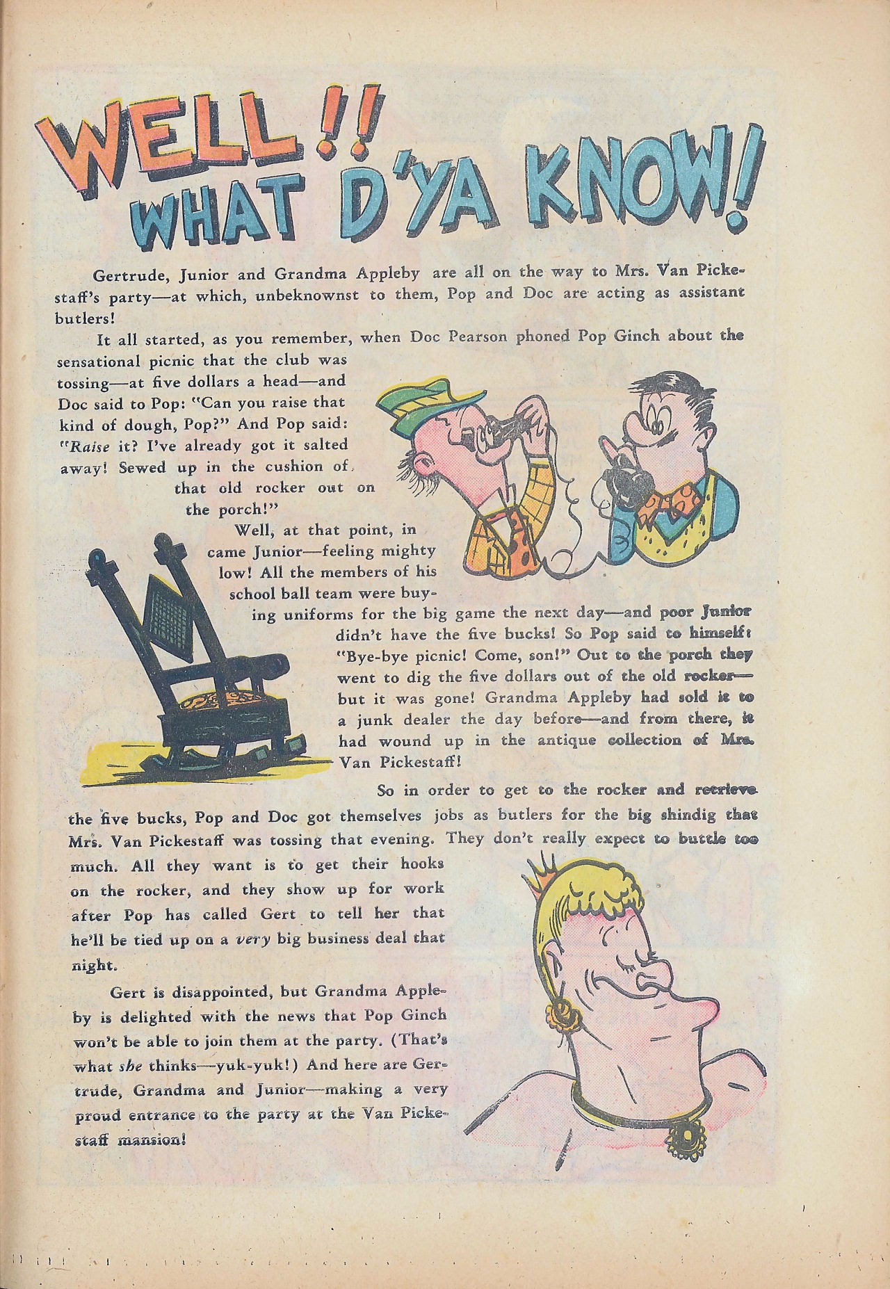 Read online Milt Gross Funnies comic -  Issue #1 - 37