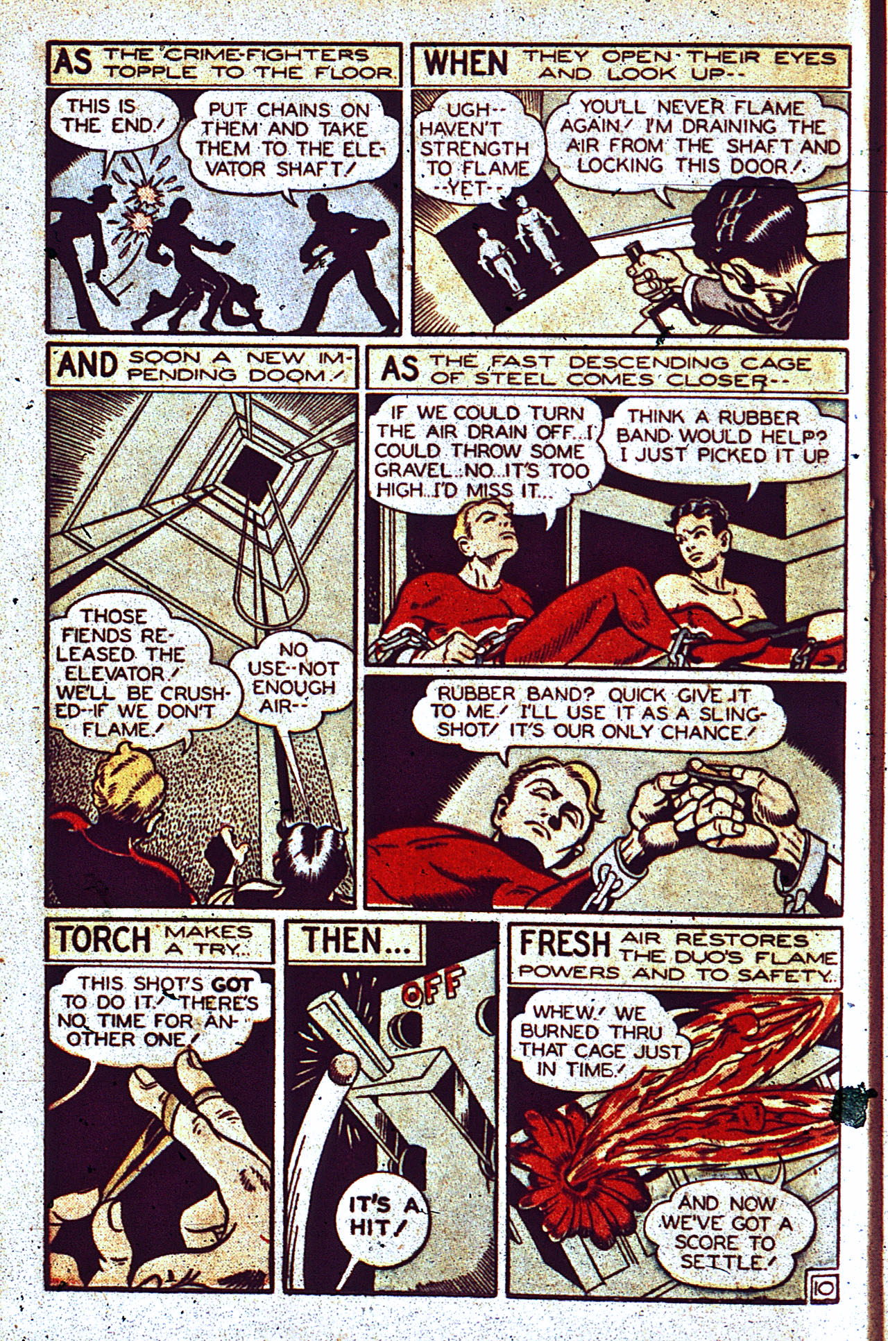 Read online The Human Torch (1940) comic -  Issue #23 - 24