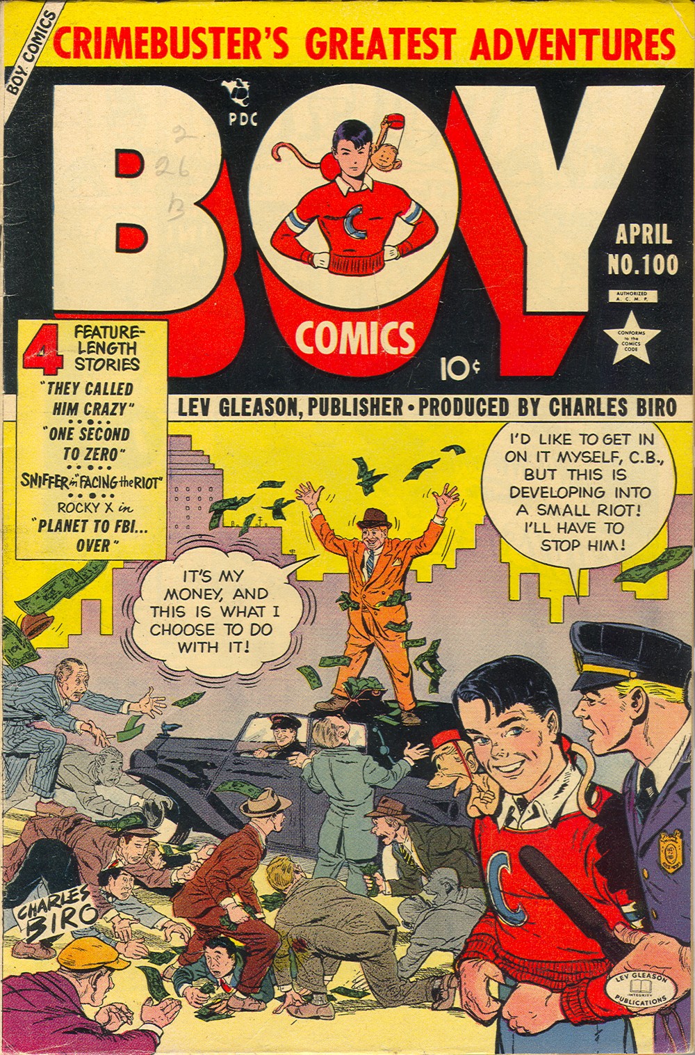 Read online Boy Comics comic -  Issue #100 - 1
