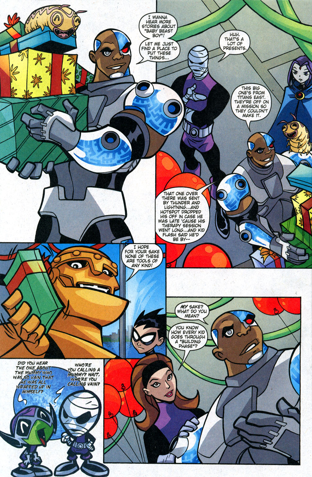 Read online Teen Titans Go! (2003) comic -  Issue #28 - 7
