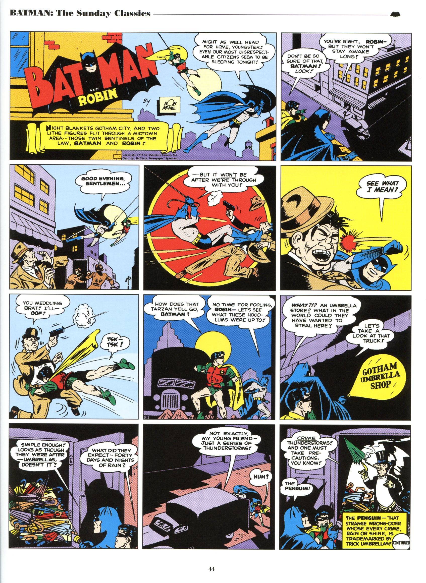 Read online Batman: The Sunday Classics comic -  Issue # TPB - 50