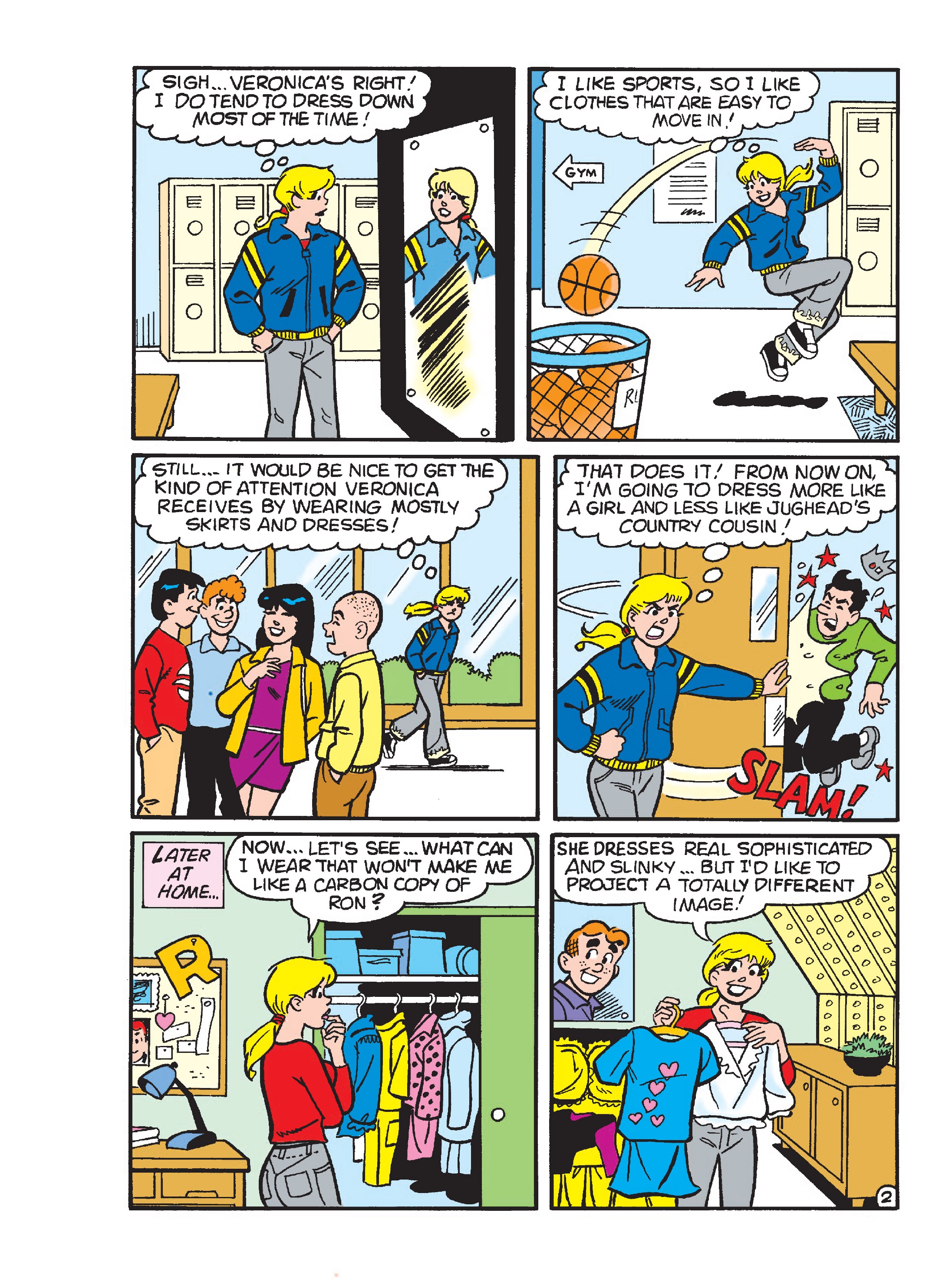Read online Betty & Veronica Friends Double Digest comic -  Issue #278 - 152