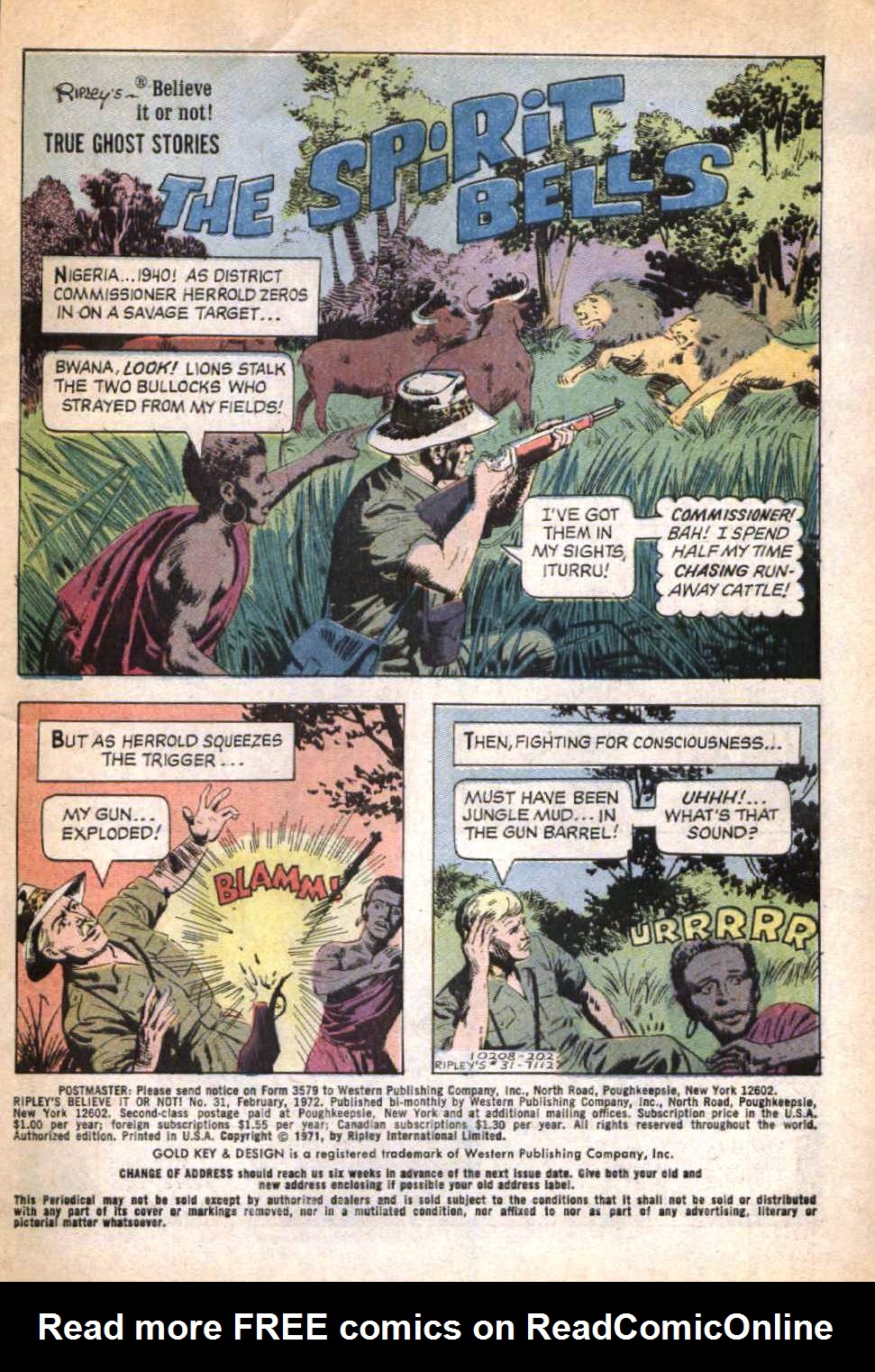 Read online Ripley's Believe it or Not! (1965) comic -  Issue #31 - 3
