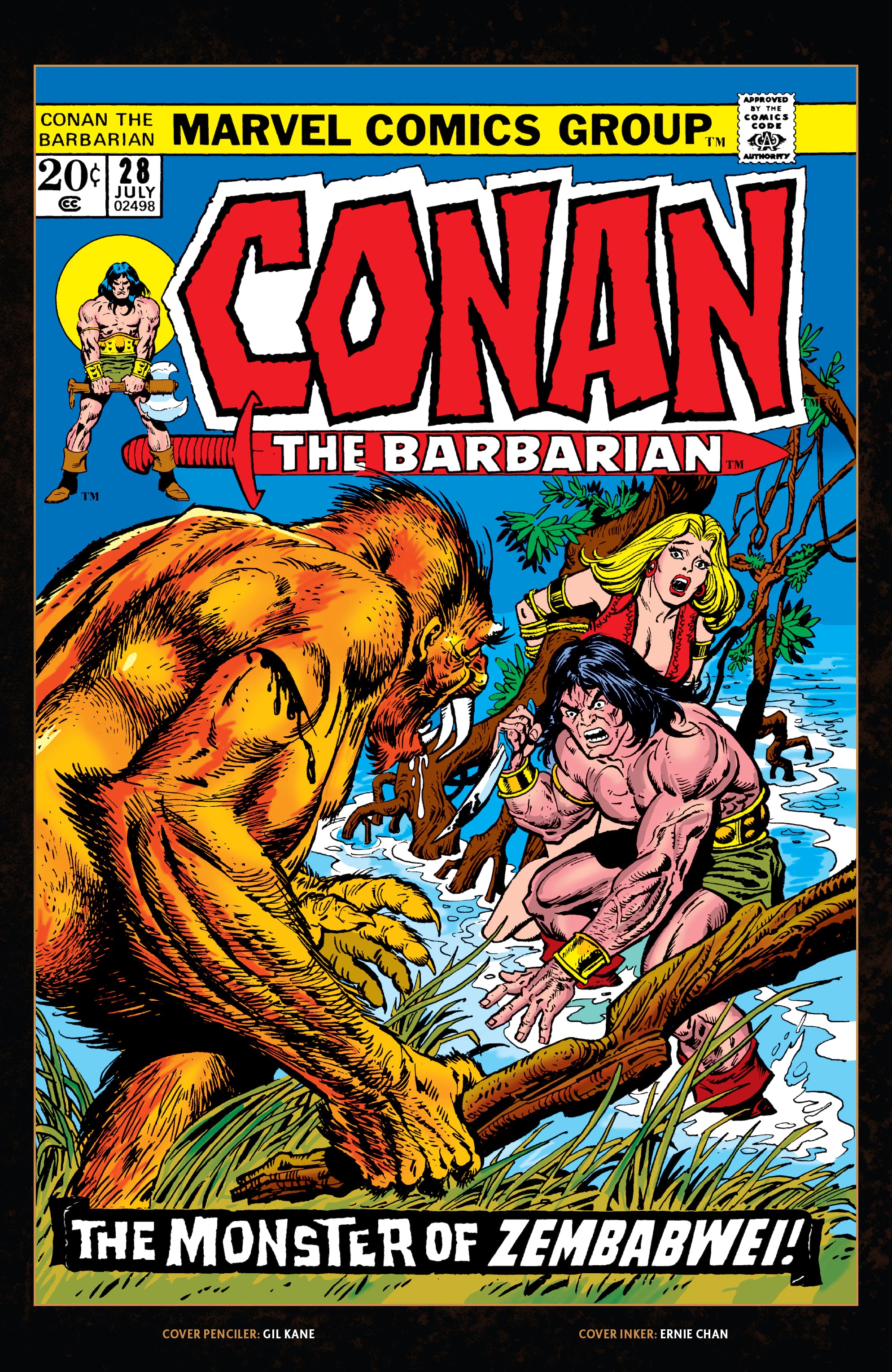 Read online Conan The Barbarian Epic Collection: The Original Marvel Years - The Curse Of The Golden Skull comic -  Issue # TPB (Part 1) - 26