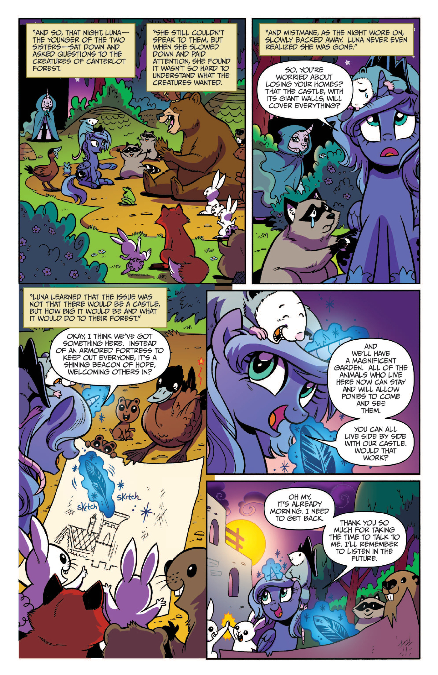 Read online My Little Pony: Legends of Magic comic -  Issue #3 - 16