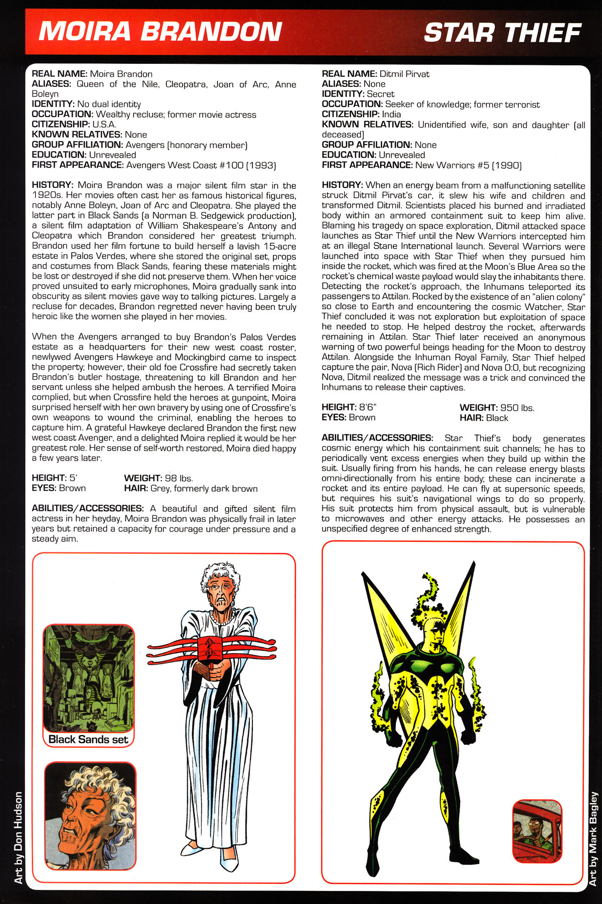 Read online Marvel Legacy:  The 1990's Handbook comic -  Issue # Full - 66