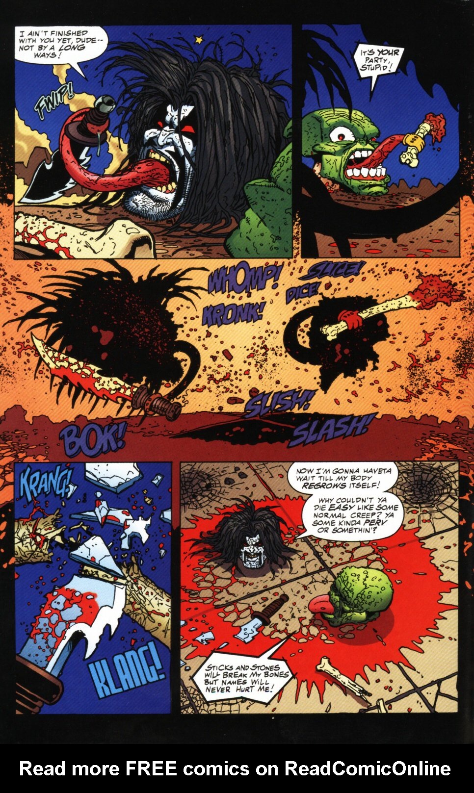 Read online Lobo/Mask comic -  Issue #1 - 42