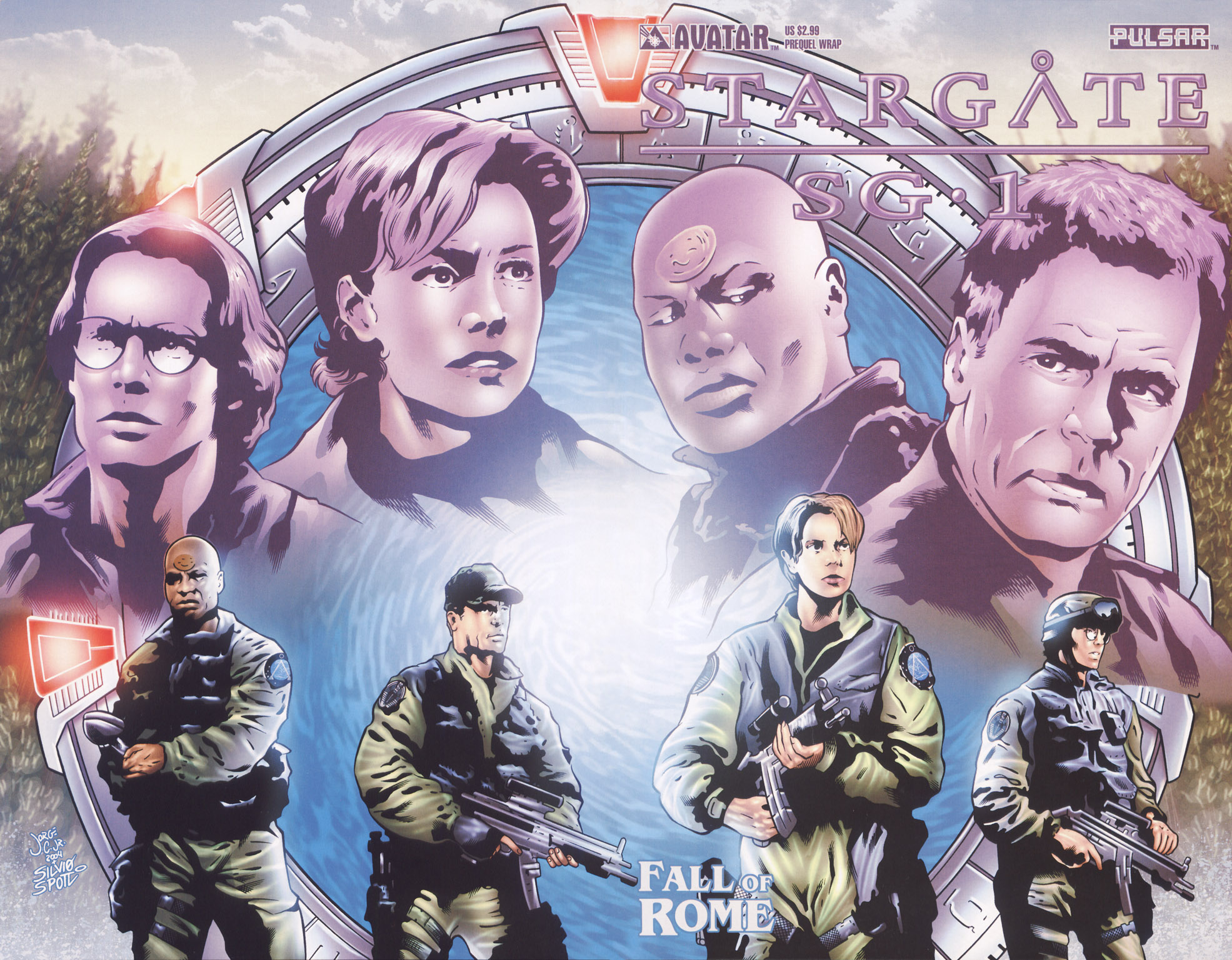 Read online Stargate SG-1: Fall of Rome comic -  Issue # _Prequel - 1