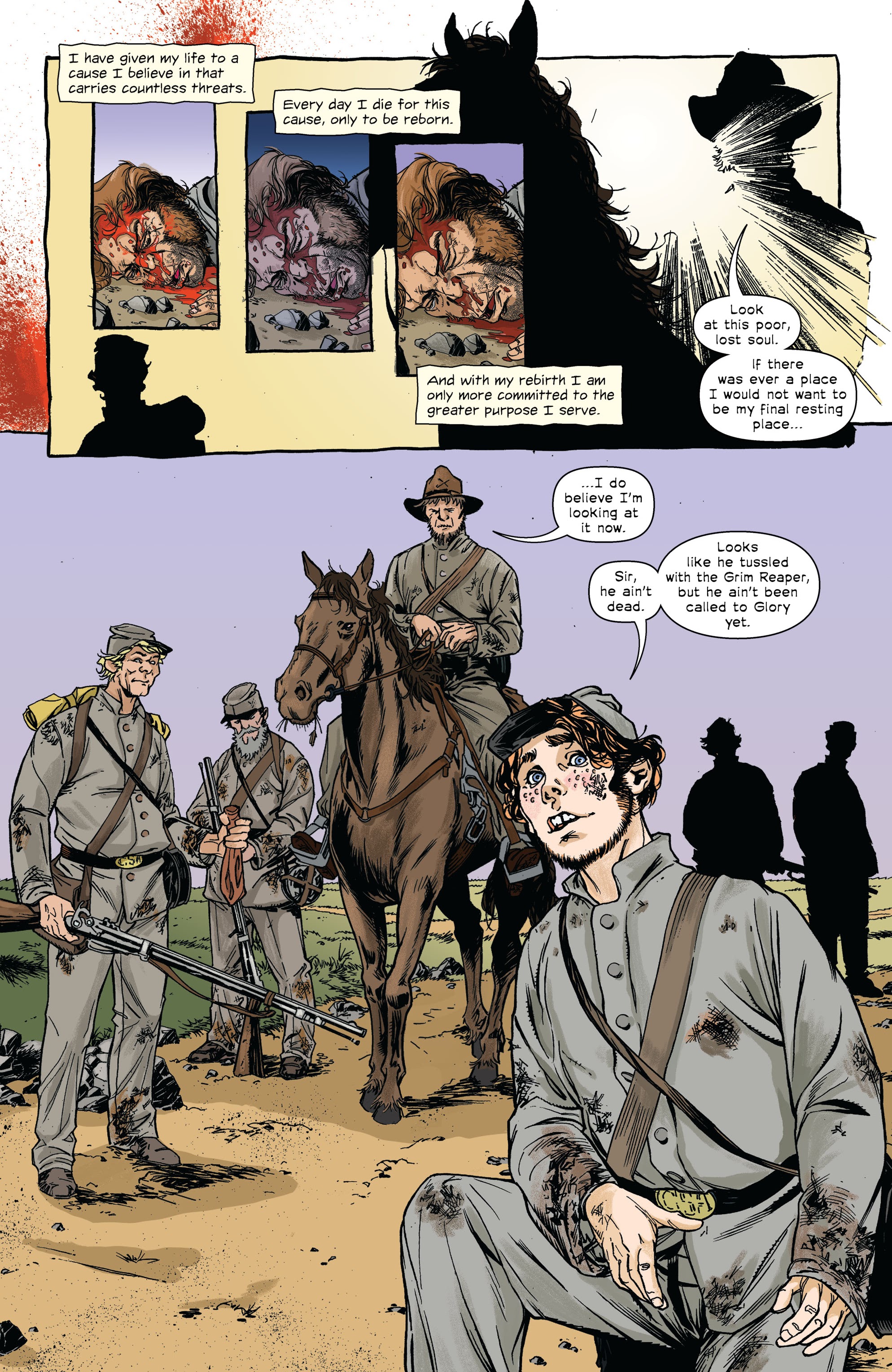 Read online The Old Guard: Tales Through Time comic -  Issue #4 - 19