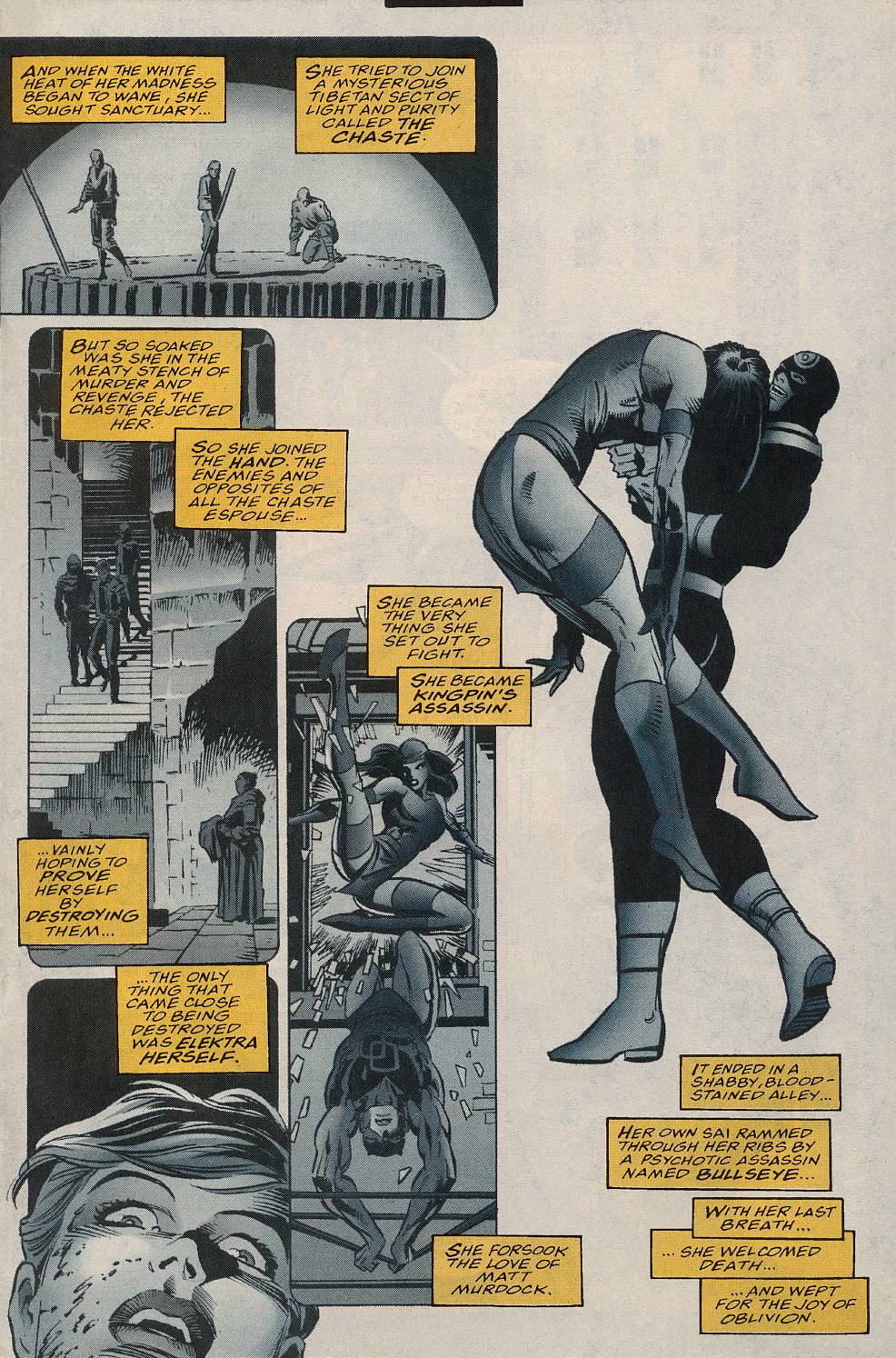 Read online Elektra (1996) comic -  Issue #1 - Afraid of the Dark - 11