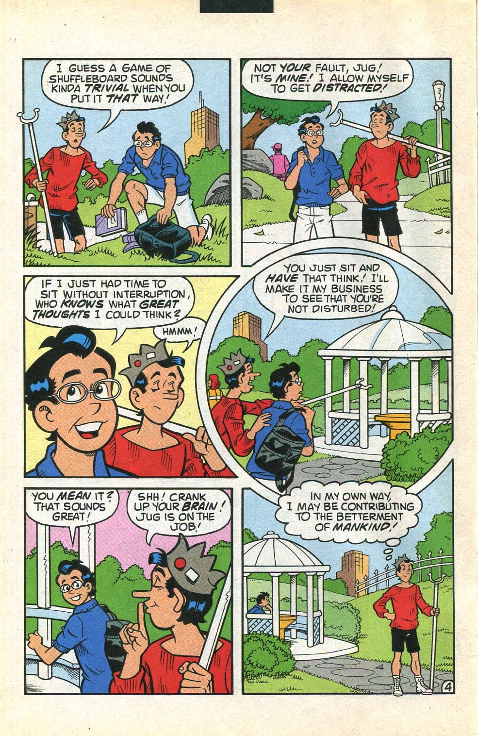 Read online Archie's Pal Jughead Comics comic -  Issue #122 - 6