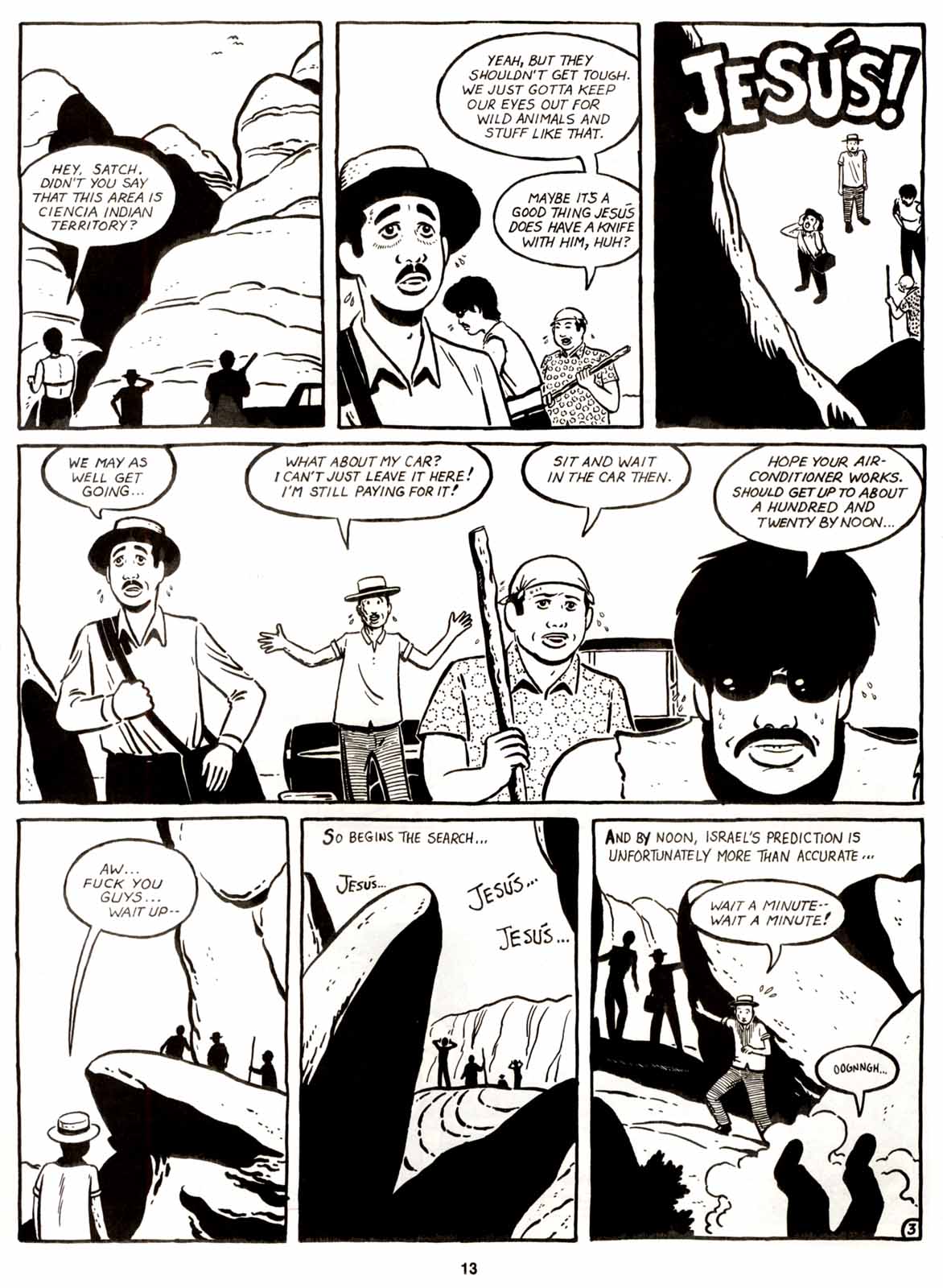 Read online Love and Rockets (1982) comic -  Issue #9 - 15