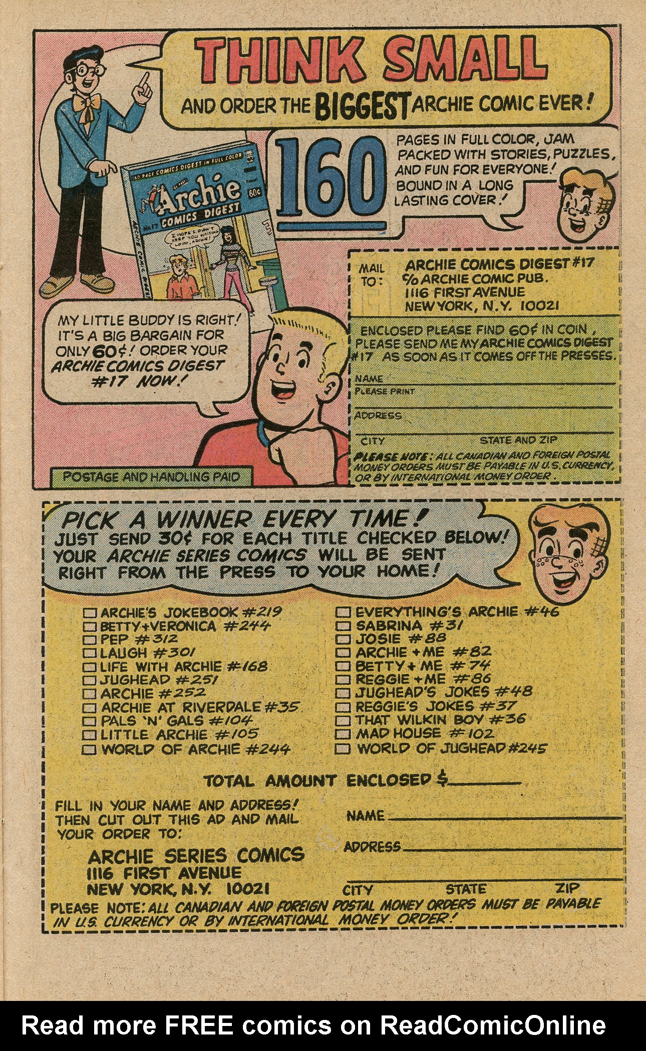 Read online Archie's TV Laugh-Out comic -  Issue #38 - 27