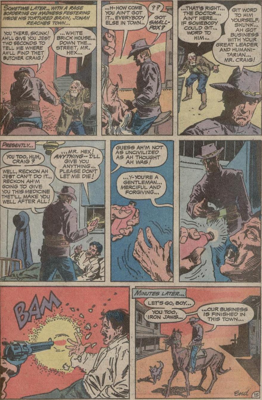 Read online Weird Western Tales (1972) comic -  Issue #12 - 16