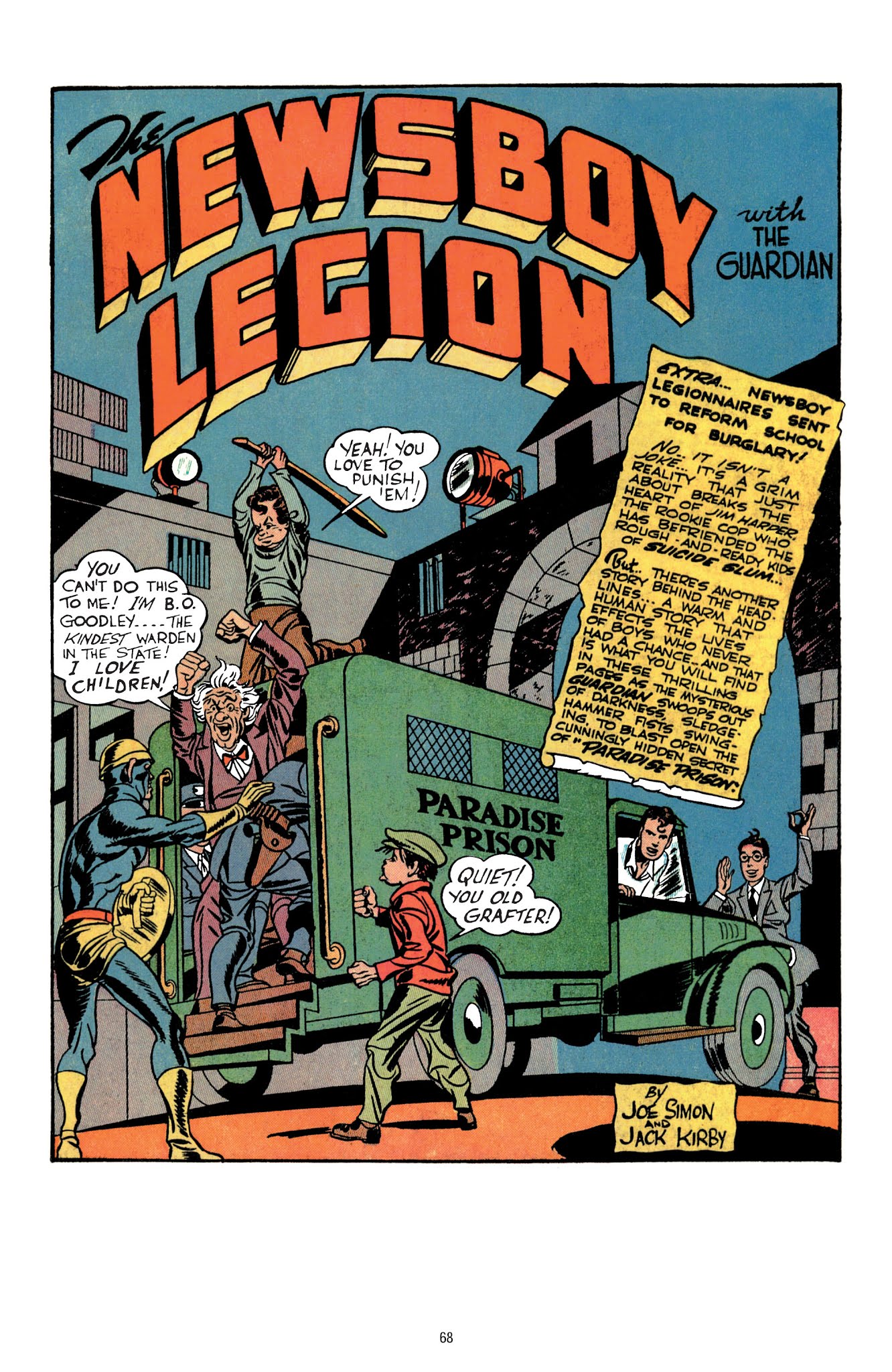 Read online The Newsboy Legion by Joe Simon and Jack Kirby comic -  Issue # TPB 1 (Part 1) - 65