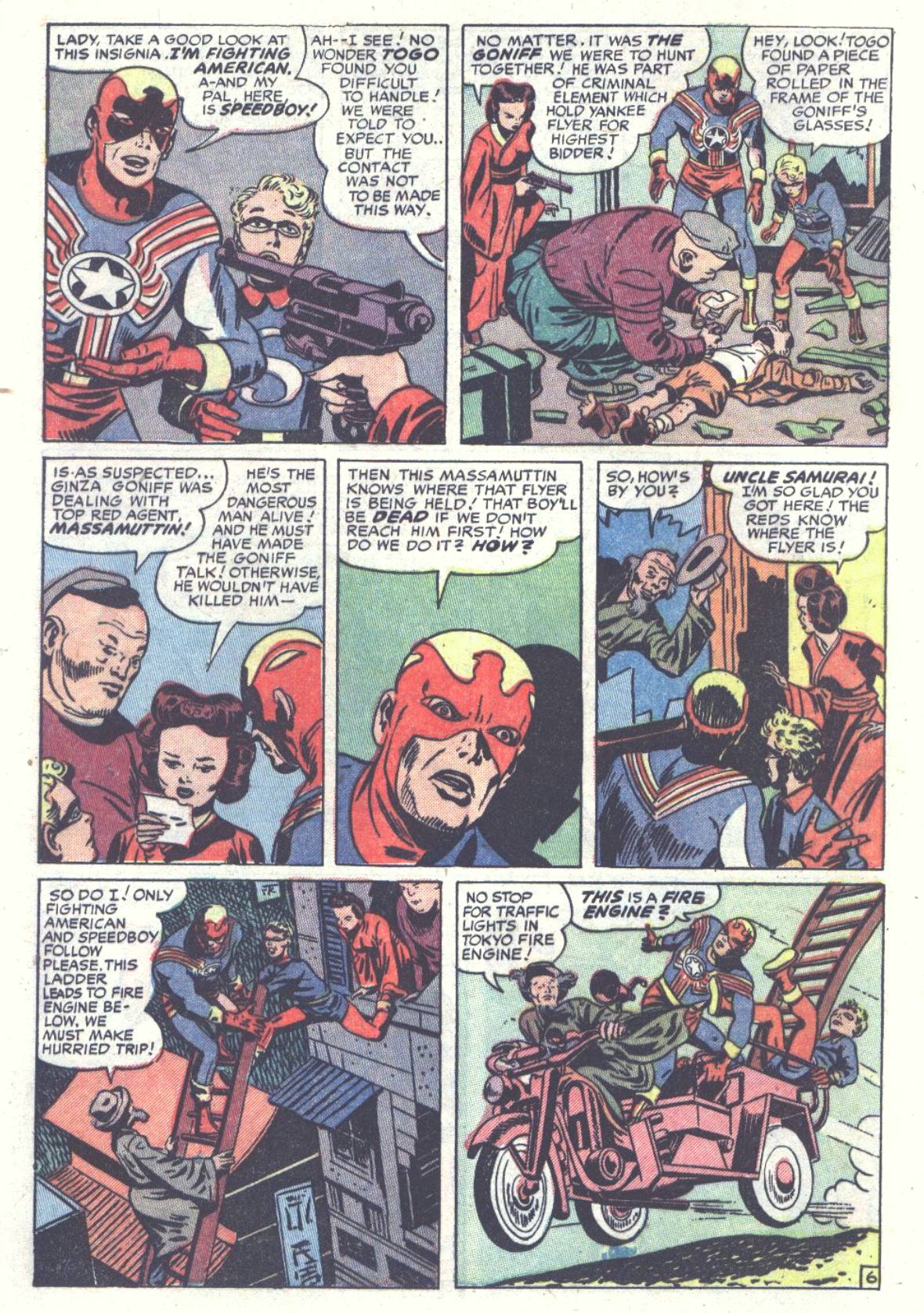 Read online Fighting American (1954) comic -  Issue #4 - 8