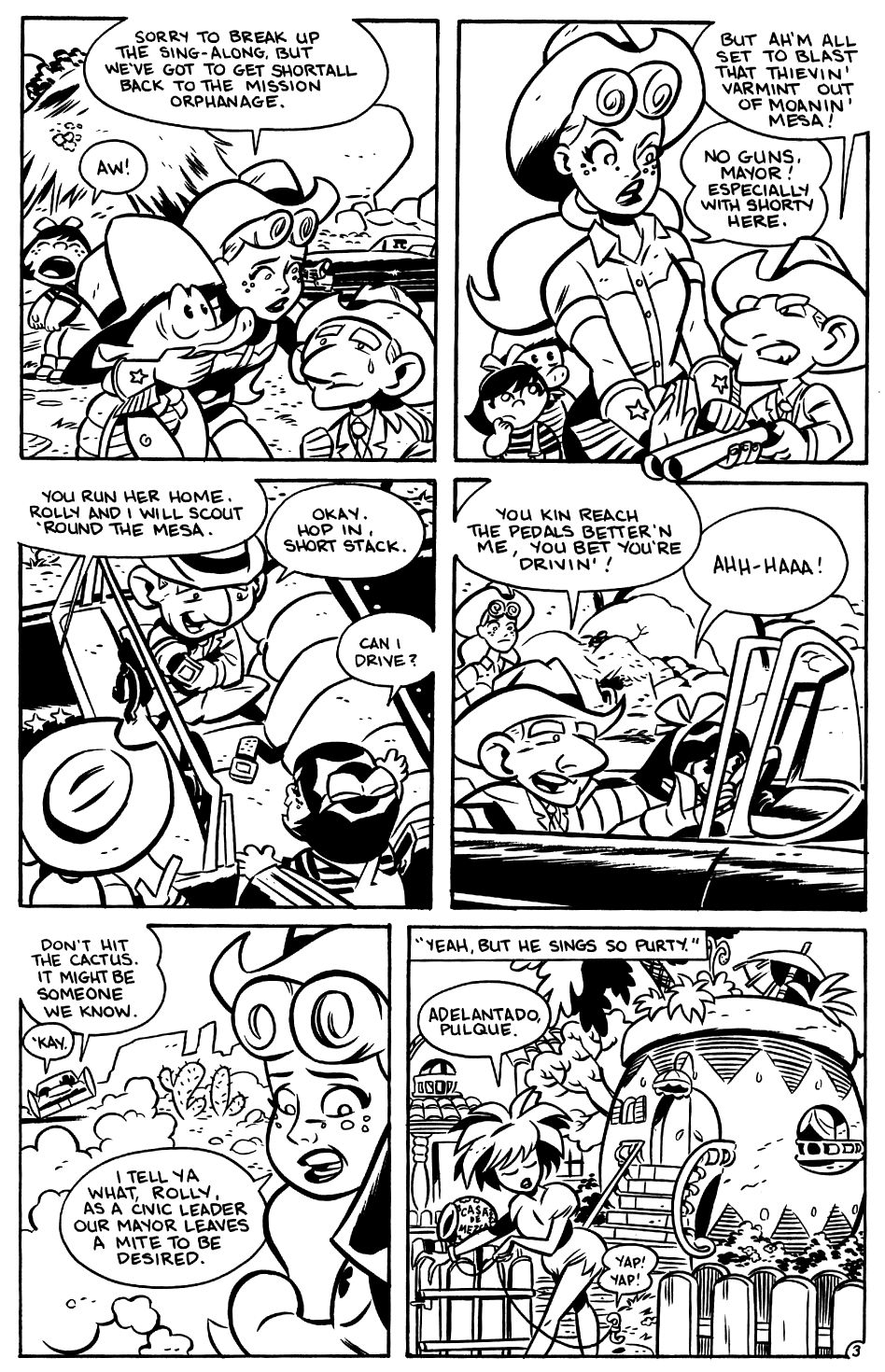 Read online Mutant, Texas: Tales of Sheriff Ida Red comic -  Issue #3 - 5