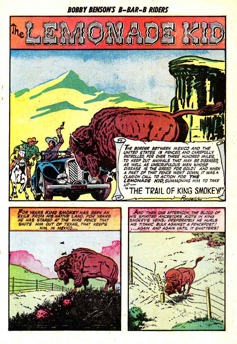 Read online Bobby Benson's B-Bar-B Riders comic -  Issue #7 - 19