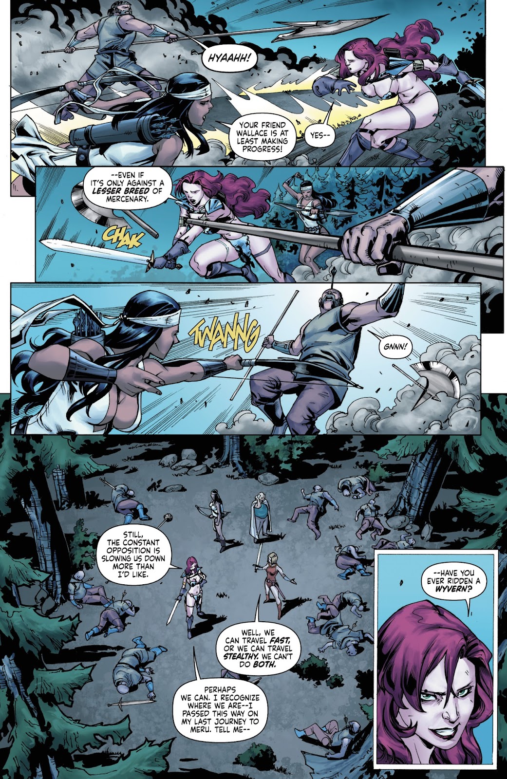 Red Sonja Vol. 4 issue 15 - Page 7