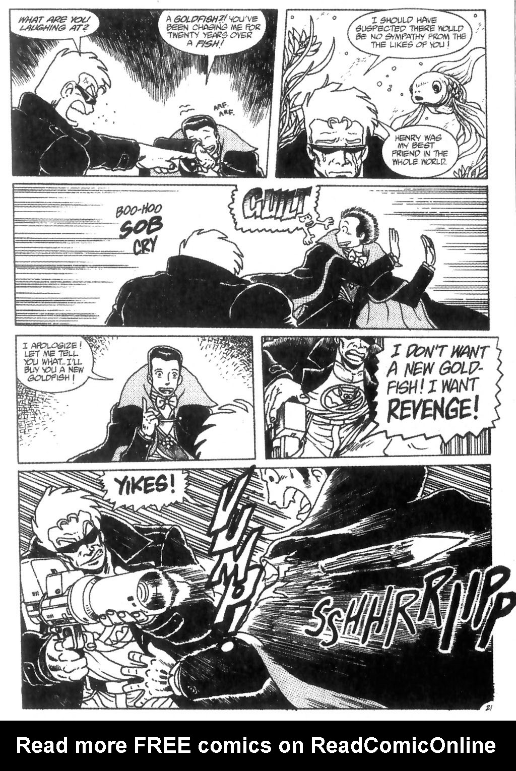 Read online Ninja High School (1986) comic -  Issue #18 - 23