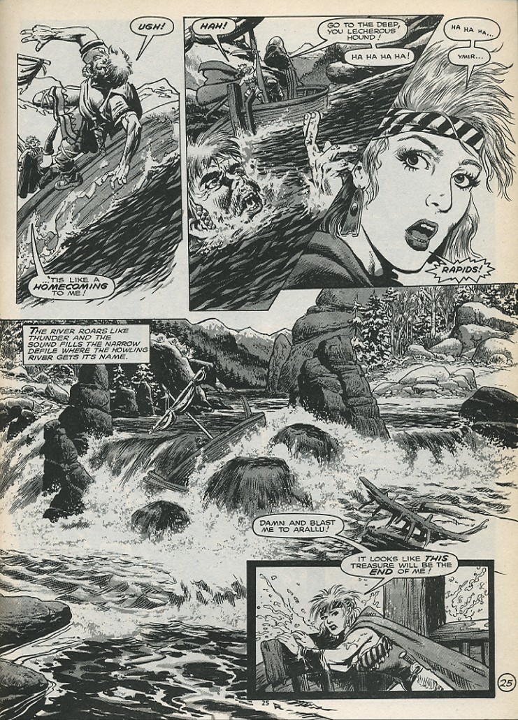 Read online The Savage Sword Of Conan comic -  Issue #179 - 27
