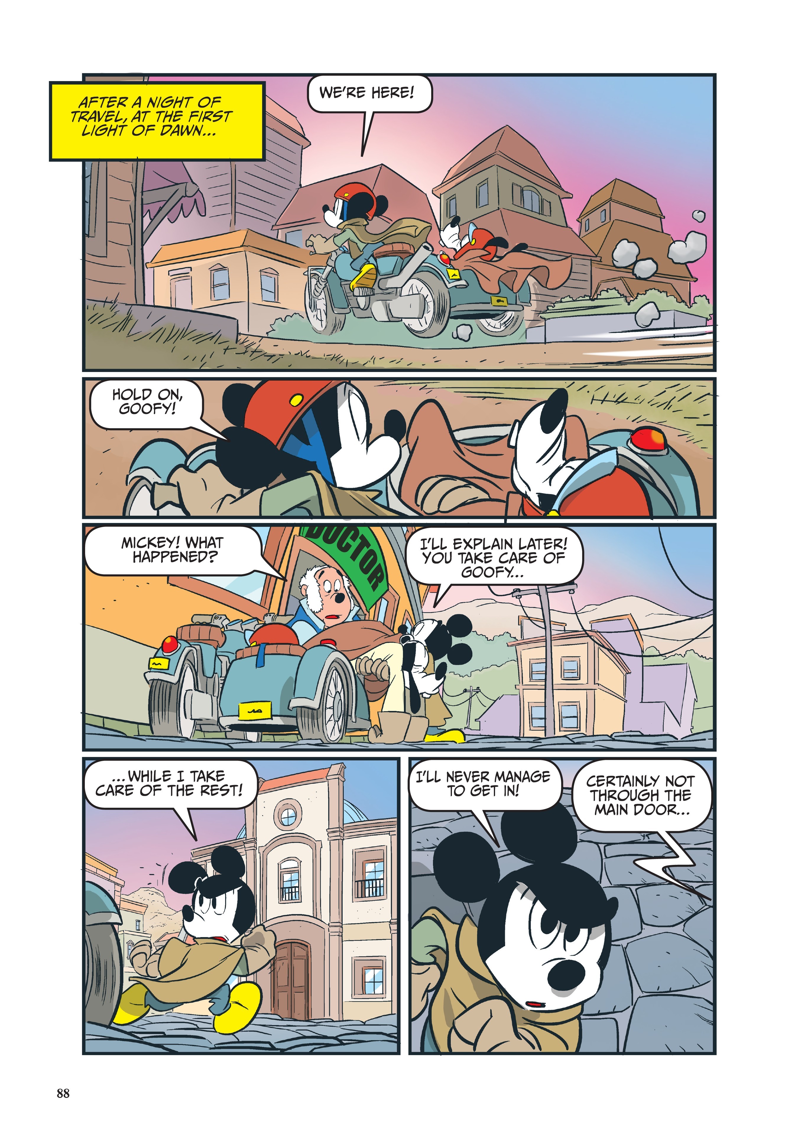 Read online Disney Don Quixote, Starring Goofy and Mickey Mouse comic -  Issue # TPB - 89
