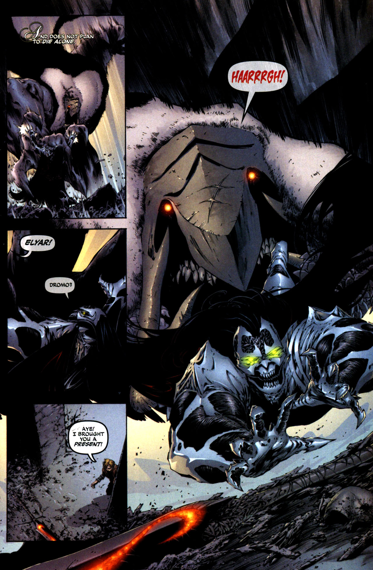 Read online Spawn: Godslayer comic -  Issue #4 - 21