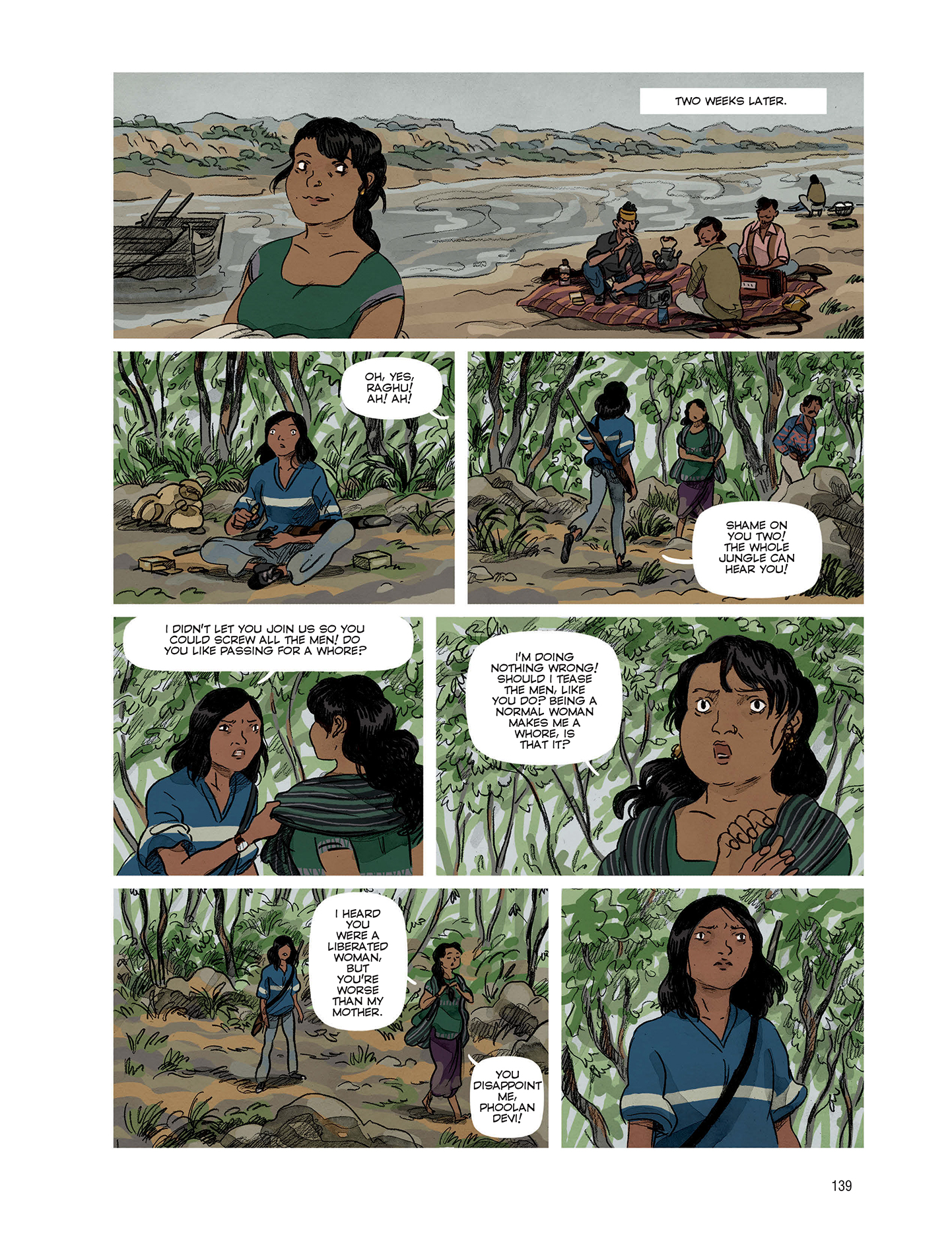 Read online Phoolan Devi: Rebel Queen comic -  Issue # TPB (Part 2) - 41